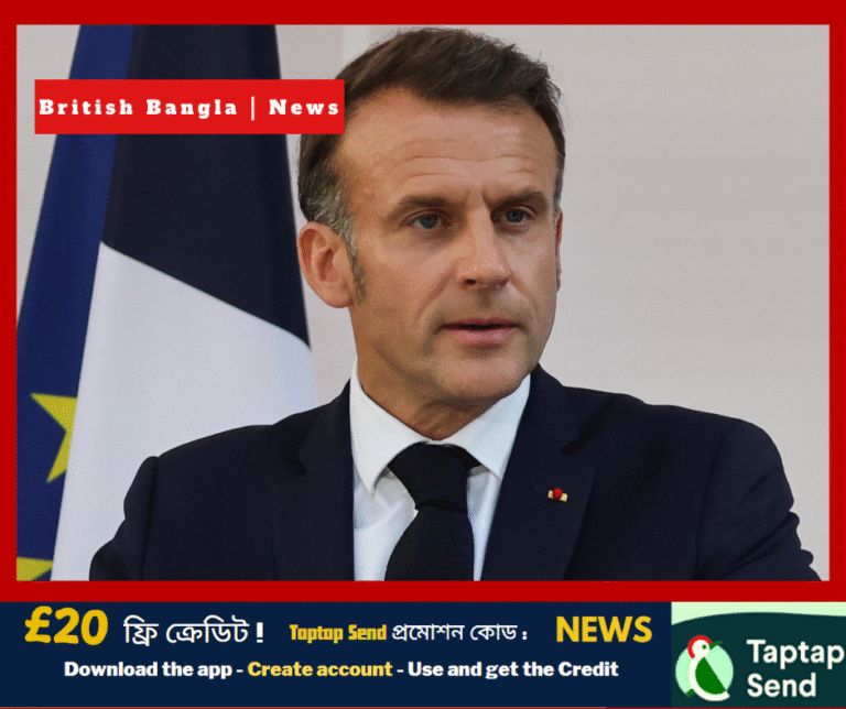 ফিলিস্তিন রাষ্ট্রকে স্বীকৃতি দেবে ফ্রান্স: ম্যাক্রোঁর ঘোষণা